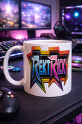 RektRicky Gaming Mug – Streamer Logo Coffee Cup