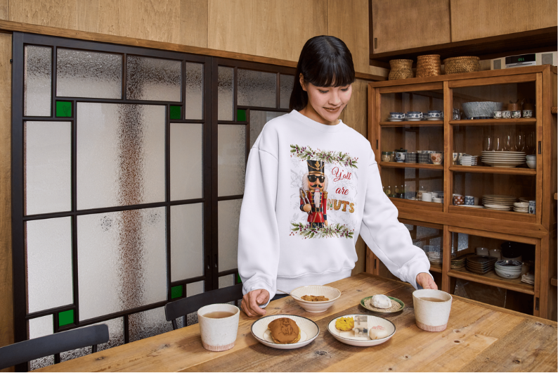 Y’all Are Nuts Christmas Sweatshirt 🎄🥜
